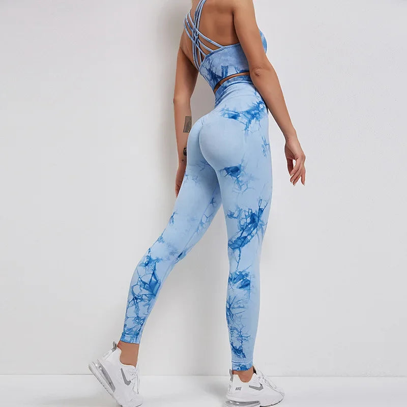 Conjunto Legging manchas empina bumbum Sexy