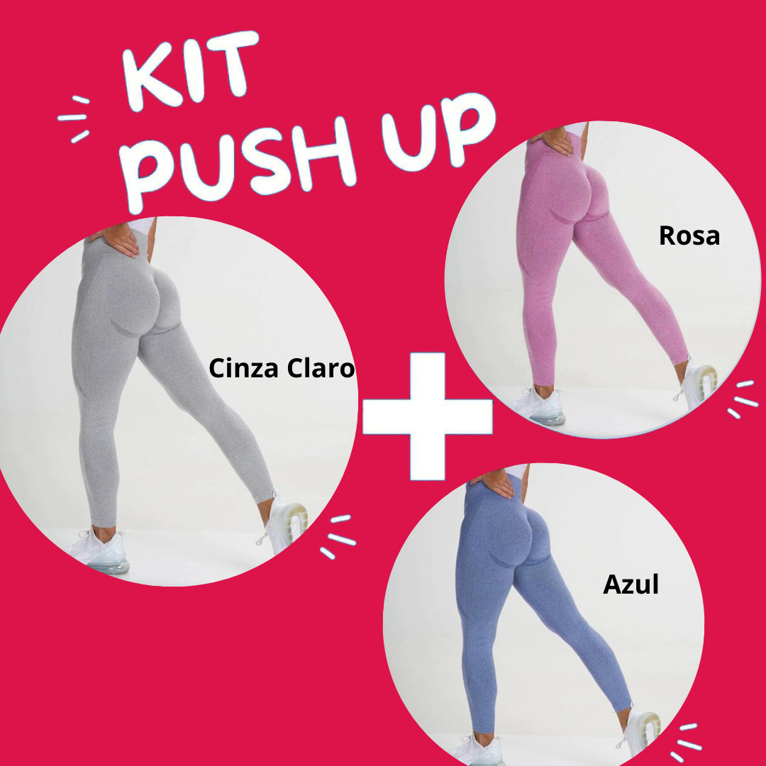 Legging Push Up - Efeito 3D que Empina o Bumbum