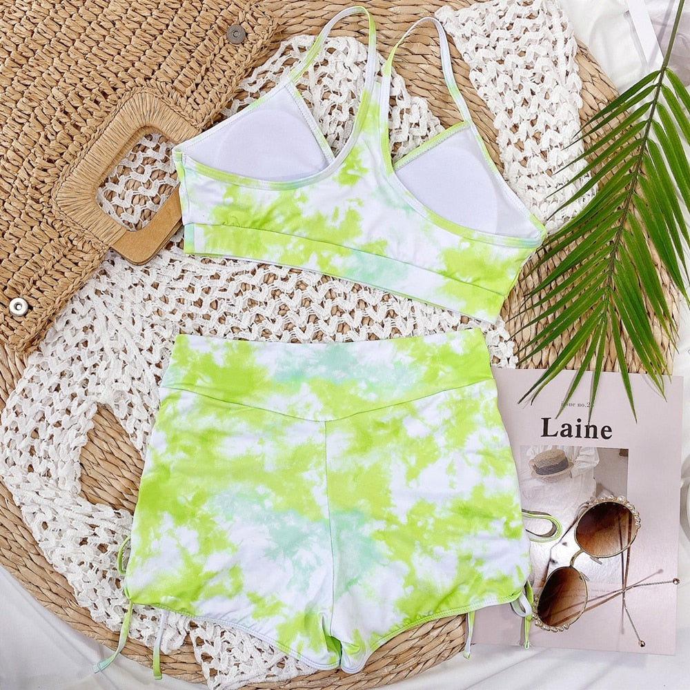 Conjunto Shorts/Top Tie Dye