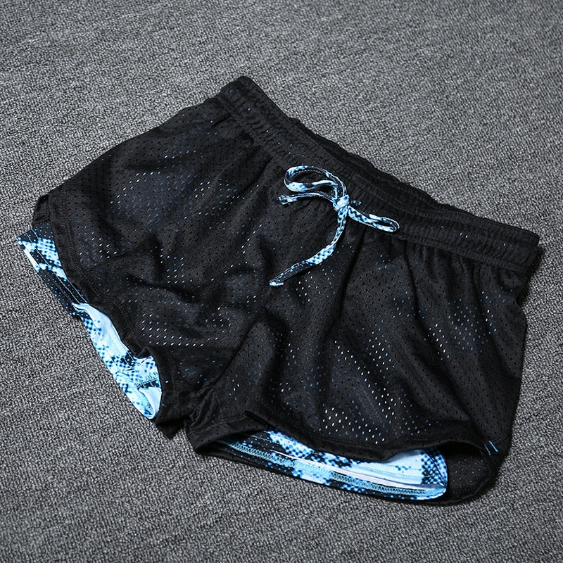 Shorts Esportivo Patchwork