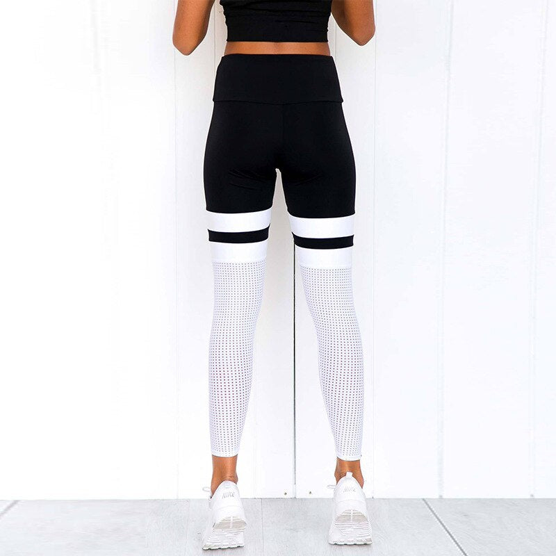 Calça Legging Black and White