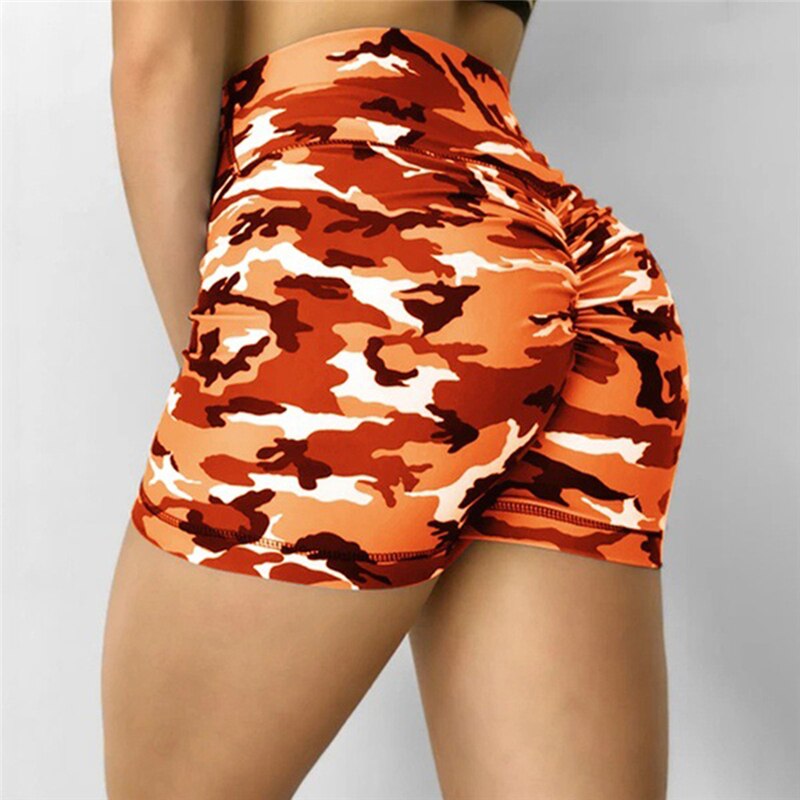 Shorts Fit Camuflado - Poliéster