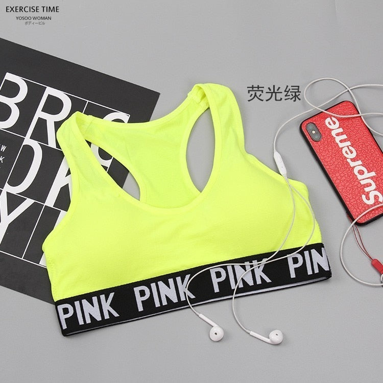 Top/Conjunto Fitness Pink Sexy