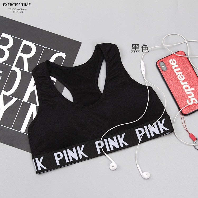 Top/Conjunto Fitness Pink Sexy