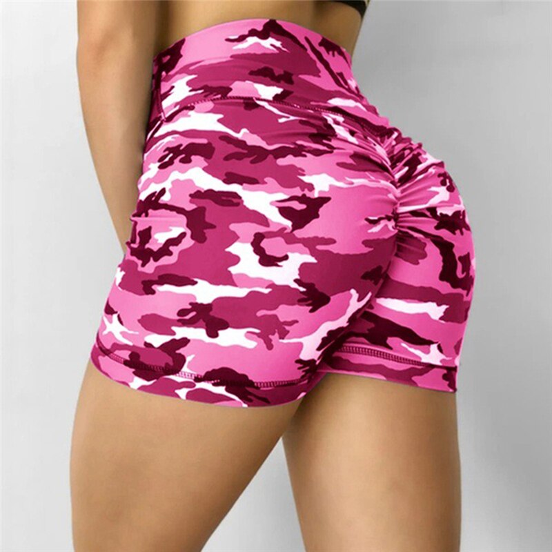 Shorts Fit Camuflado - Poliéster