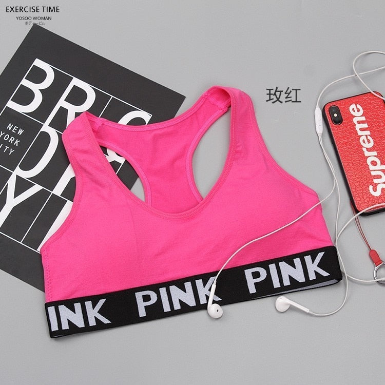 Top/Conjunto Fitness Pink Sexy