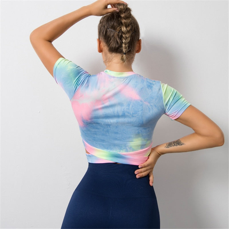 Top Crop Tie Dye New