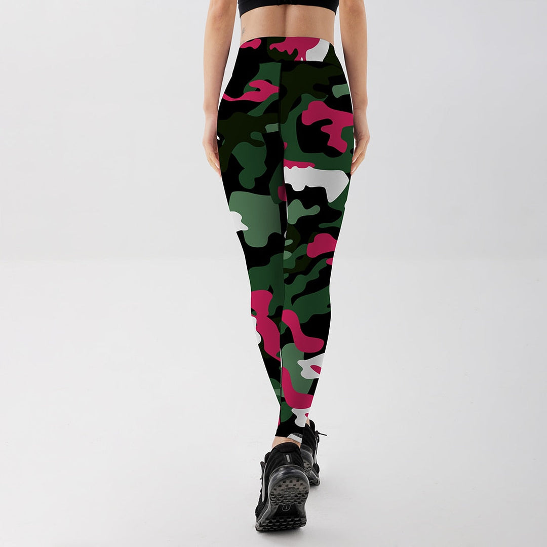 Calça Legging Camuflada PushUp