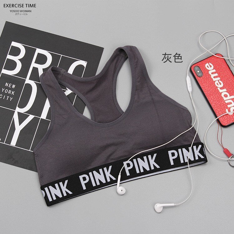 Top/Conjunto Fitness Pink Sexy