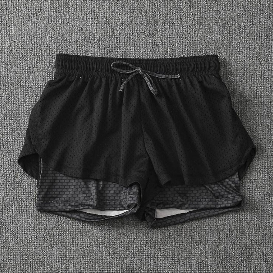 Shorts Esportivo Patchwork