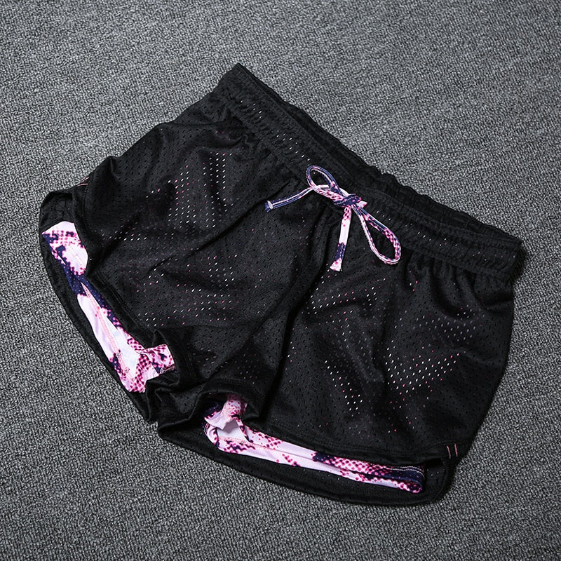 Shorts Esportivo Patchwork