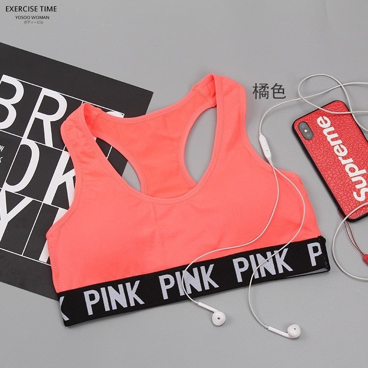 Top/Conjunto Fitness Pink Sexy