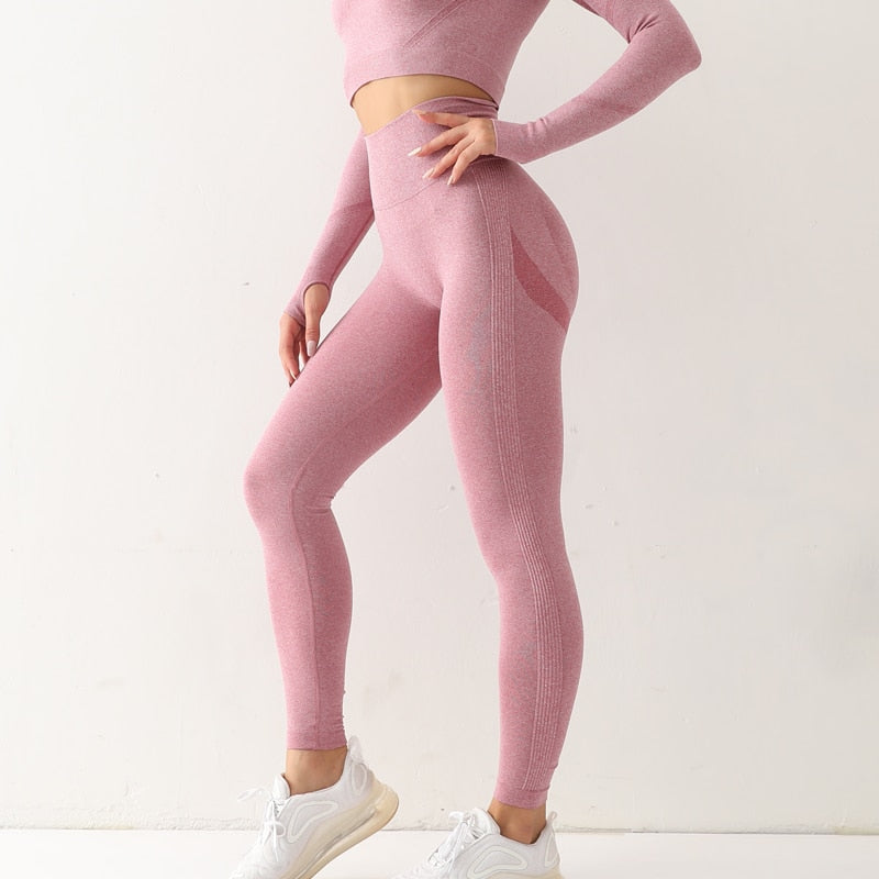 Calça Legging Poliéster Sem Costura