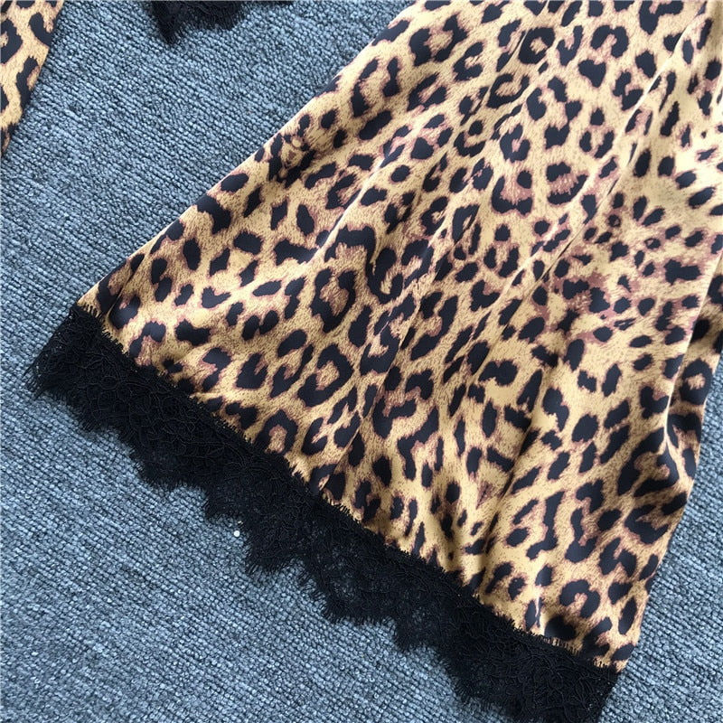 PIjama Leopardo 2020 - Frete Gratis