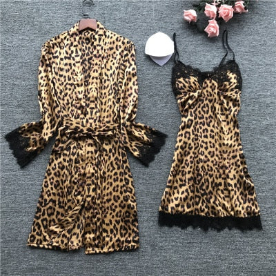 PIjama Leopardo 2020 - Frete Gratis