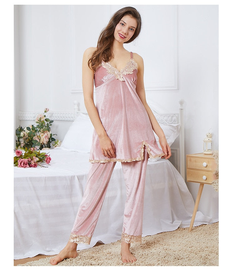 Pijama 4pcs Especial - Frete Gratis