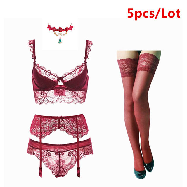 Langerie Varsbaby sexy 5 pcs TAMANHO P - Frete Gratis