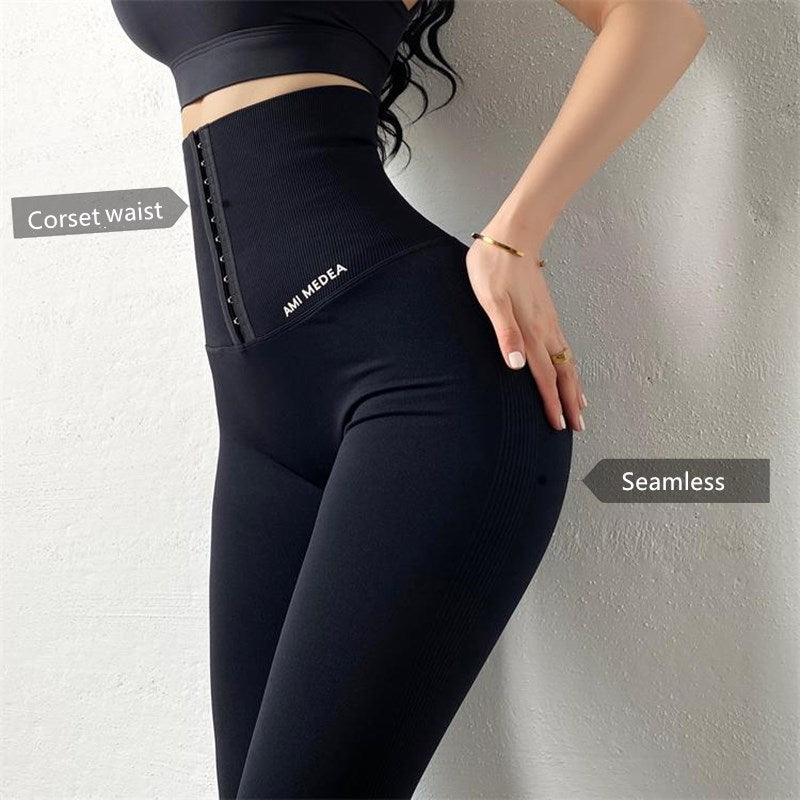 leggings espartilho Sexy cintura alta fitness GG - Frete Gratis