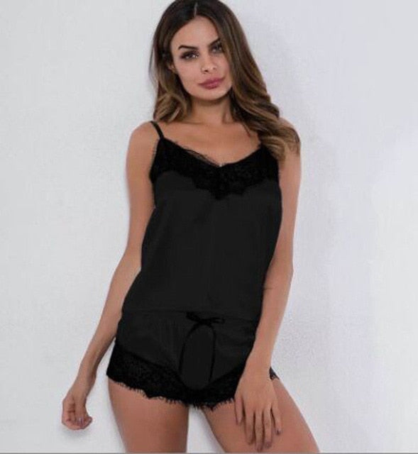 Pijama Sexy - 2pcs - Frete Gratis